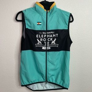 Primal Subaru Women’s Cycling Shirt Teal and Black Colorado Size Medium